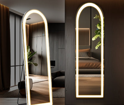 3-Color Lighting Mirror with LED Lights – Elevate Your Beauty Routine