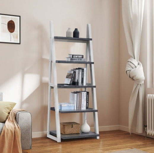 Viva Elite 5-Tier Rubberwood Shelf – The Future of Organic Minimalism