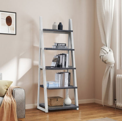 Viva Elite 5-Tier Rubberwood Shelf – The Future of Organic Minimalism