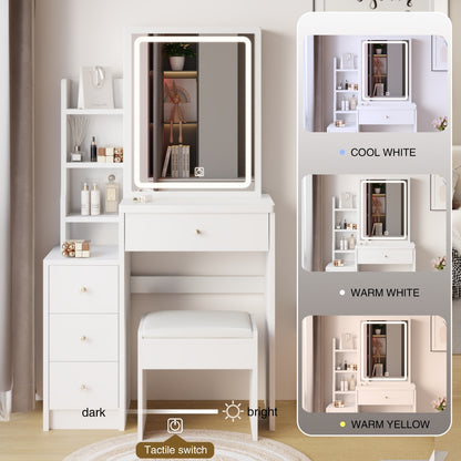 Viva Elite Compact Bedside Vanity Collection - The Future of Space-Smart Beauty