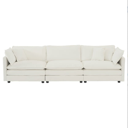 Viva Elite Solenne Mid-Century Modern 3-Seater Sofa - The Future of Timeless Design