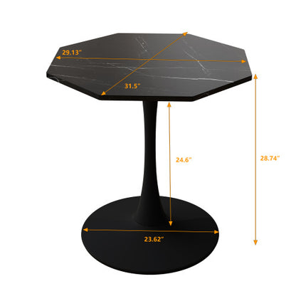 Viva Luxe Living Collection: Modern Octagonal Coffee Table