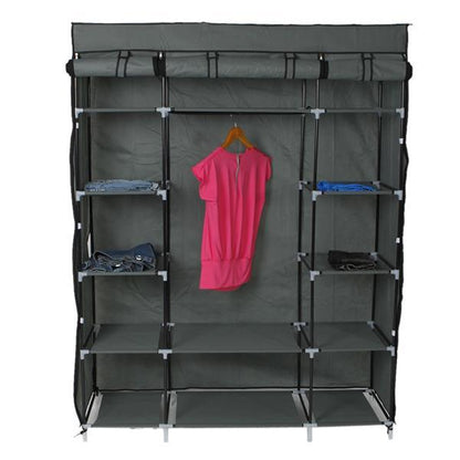 The Viva 5-Layer Canvas Wardrobe – Lightweight Storage with Sophisticated Structure