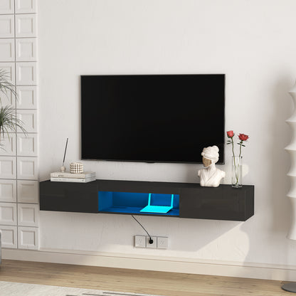 Viva Elite Nebula Floating LED TV Stand – Where Innovation Meets Weightlessness