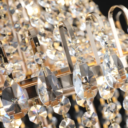 Golden Crystal Chandelier – The Ultimate Statement of Luxury for Your Home
