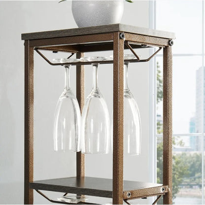 Viva Barista Collection: The Barista Étagère Wine & Glass Rack
