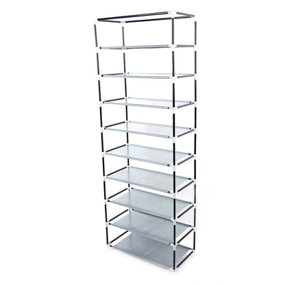 Viva Siena 9-Compartment Fabric Shoe Rack