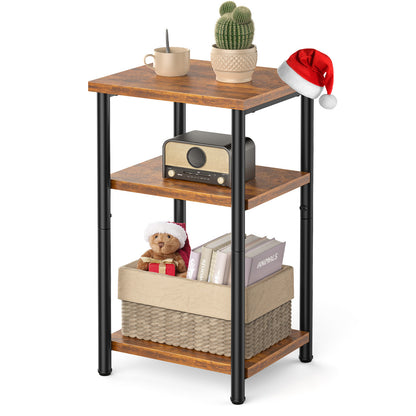 Adjustable 3-Level Coffee Table, Gray or Brown | Viva