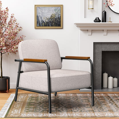 Viva Atelier Mercer Teal Velvet Mid-Century Modern Accent Chair