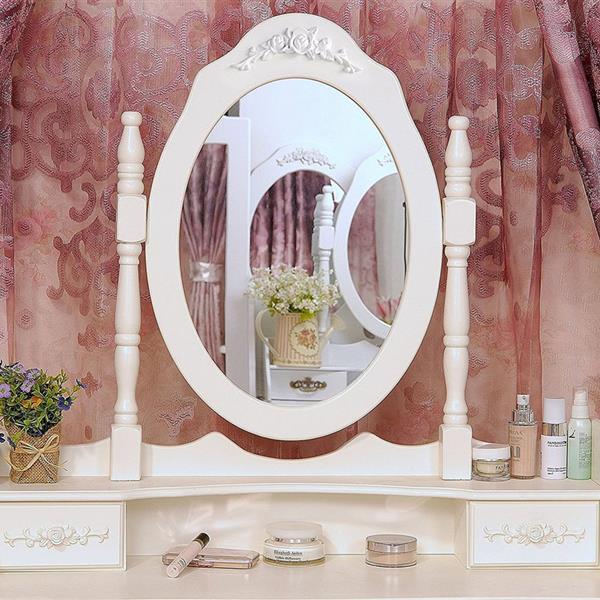 Viva Elite Four-Drawer Dressing Table Set – The Future of Luxurious Beauty Organization