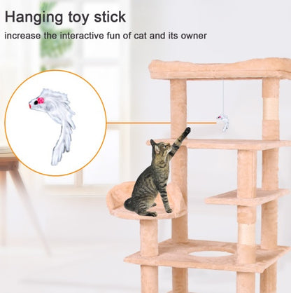 Cream White Cat Climbing Frame | Viva