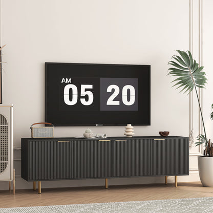 Viva Elite Flûte Black TV Stand – The Future of Entertainment Architecture