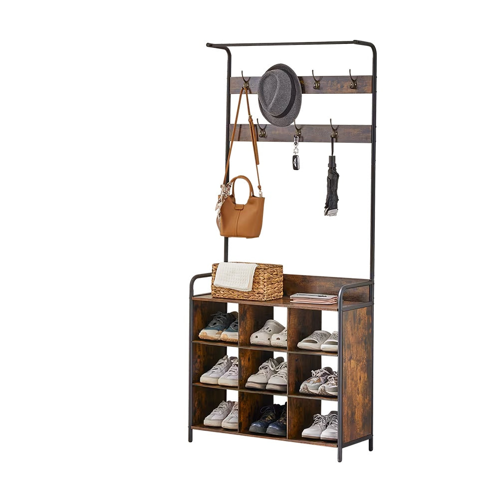 Viva Smart Living Collection: 3‑in‑1 Entryway Hall Tree