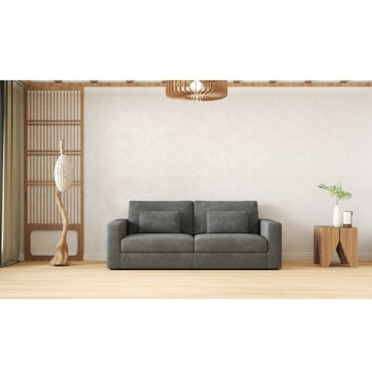 83-in Gray-Teal 3-Seater Sofa | Viva