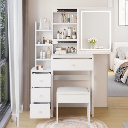 Viva Elite Compact Bedside Vanity Collection - The Future of Space-Smart Beauty