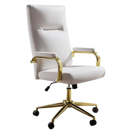 Viva Aurelia Collection: Viva Aurelia White Leather Executive Office Chair