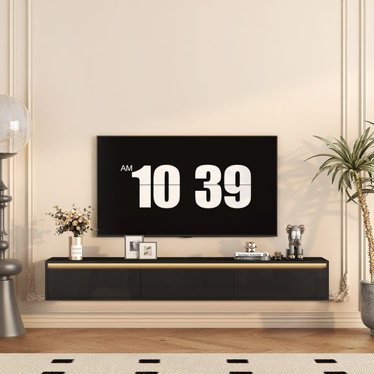 Viva Lumen+ Collection: The Lumen+ Halo Floating TV Shelf