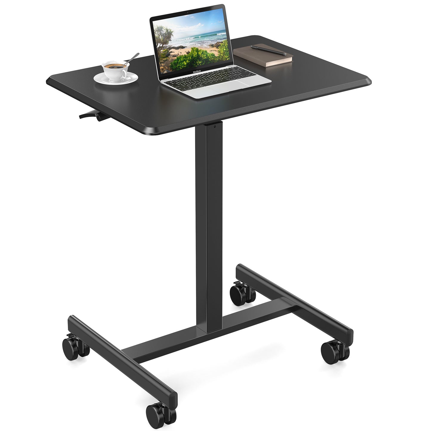 Viva Smart Living Collection: Rolling Adjustable Laptop Cart & Overbed Table
