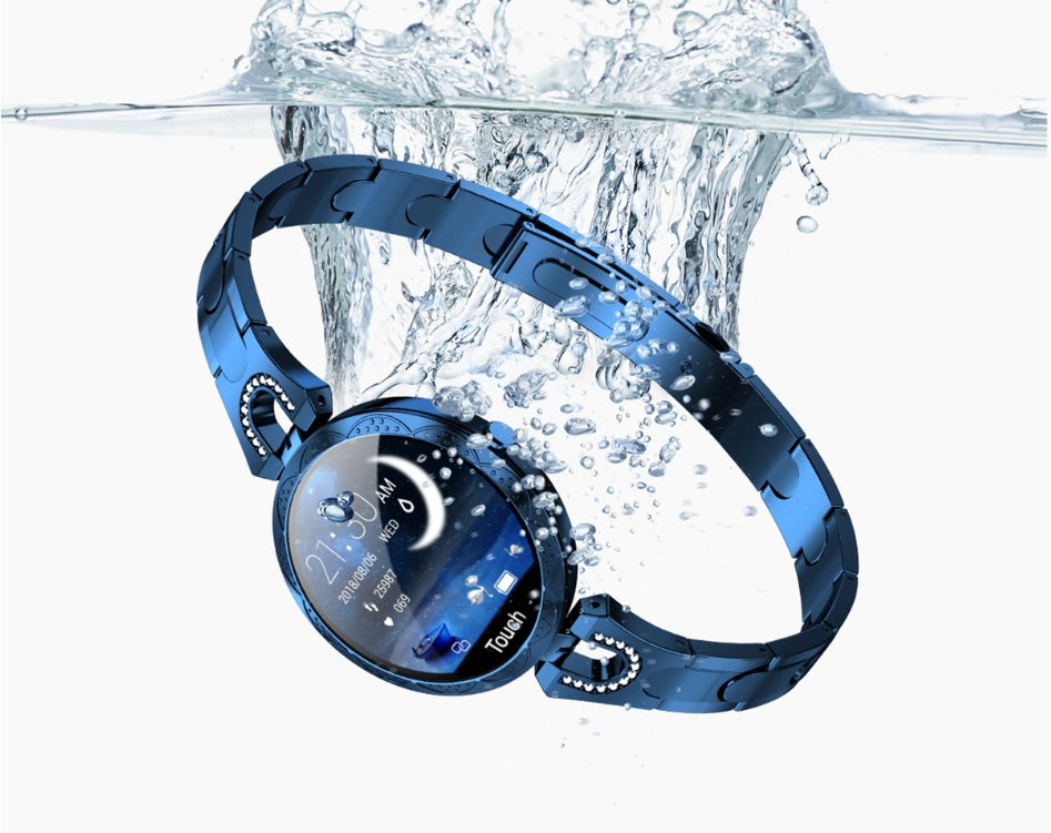 Smart Women's Sports Watch | Waterproof Heart Rate Monitor & Fitness Tracker for Women | Stylish Wearable Device