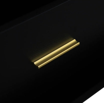 Viva Elite Noire Six-Drawer Bedroom Vanity Collection - The Future of Dramatic Elegance