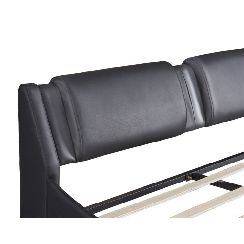 Viva Nocturne Collection: The Nocturne Lumina Full-Size LED Platform Bed