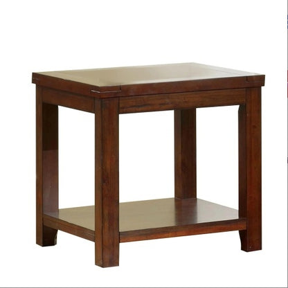 Cherry-Finish End Table | Viva Orla