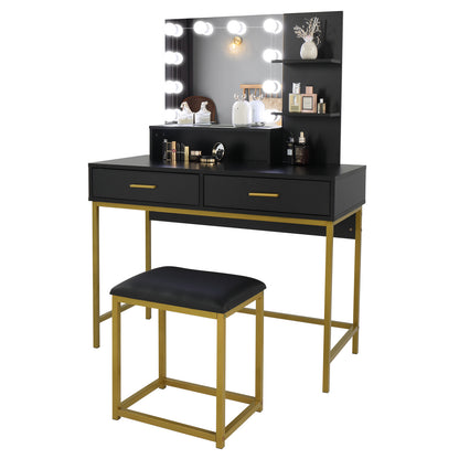 Viva Elite Trine Industrial Three-Tier Vanity Set - The Future of Minimalist Luxury