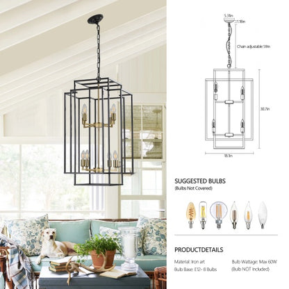 chandelier in a modern home setting