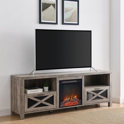 Viva Baxter Industrial TV Stand