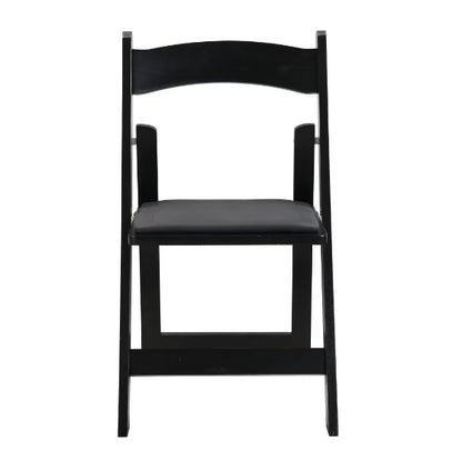 Set Of 4 Upholstered Folding Chairs