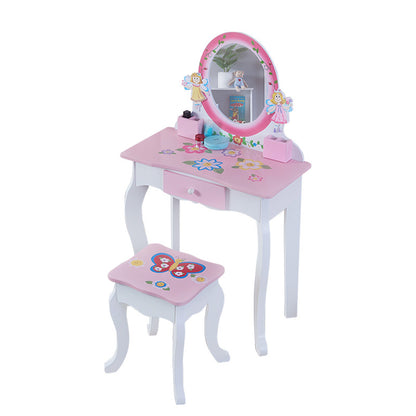 Viva Elite Aurora Kids Mirrored Vanity Collection - The Future of Young Elegance