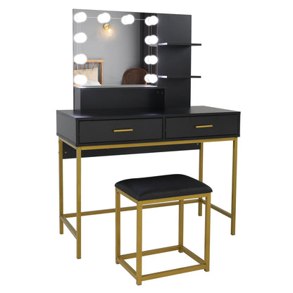 Viva Elite Trine Industrial Three-Tier Vanity Set - The Future of Minimalist Luxury