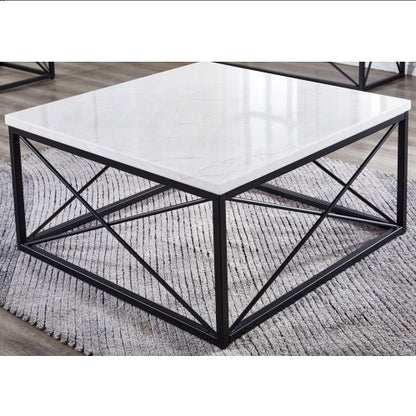Skyler 3-Piece White Table Set | Viva