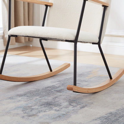 White Modern Rocking Chair | Viva