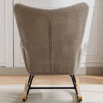 Viva Aurora Mid-Century Patchwork Accent Chair