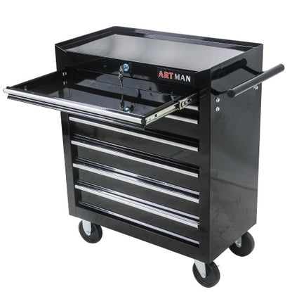 tool cart with organized tool storage
