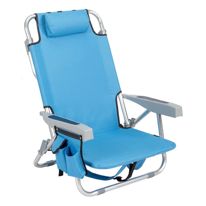 Blue Folding Beach Chair | Viva Marisol