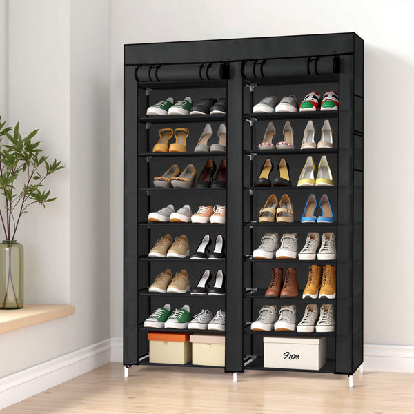 Viva Élan Collection: The Élan Ten-Tier Non-Woven Shoe Cabinet