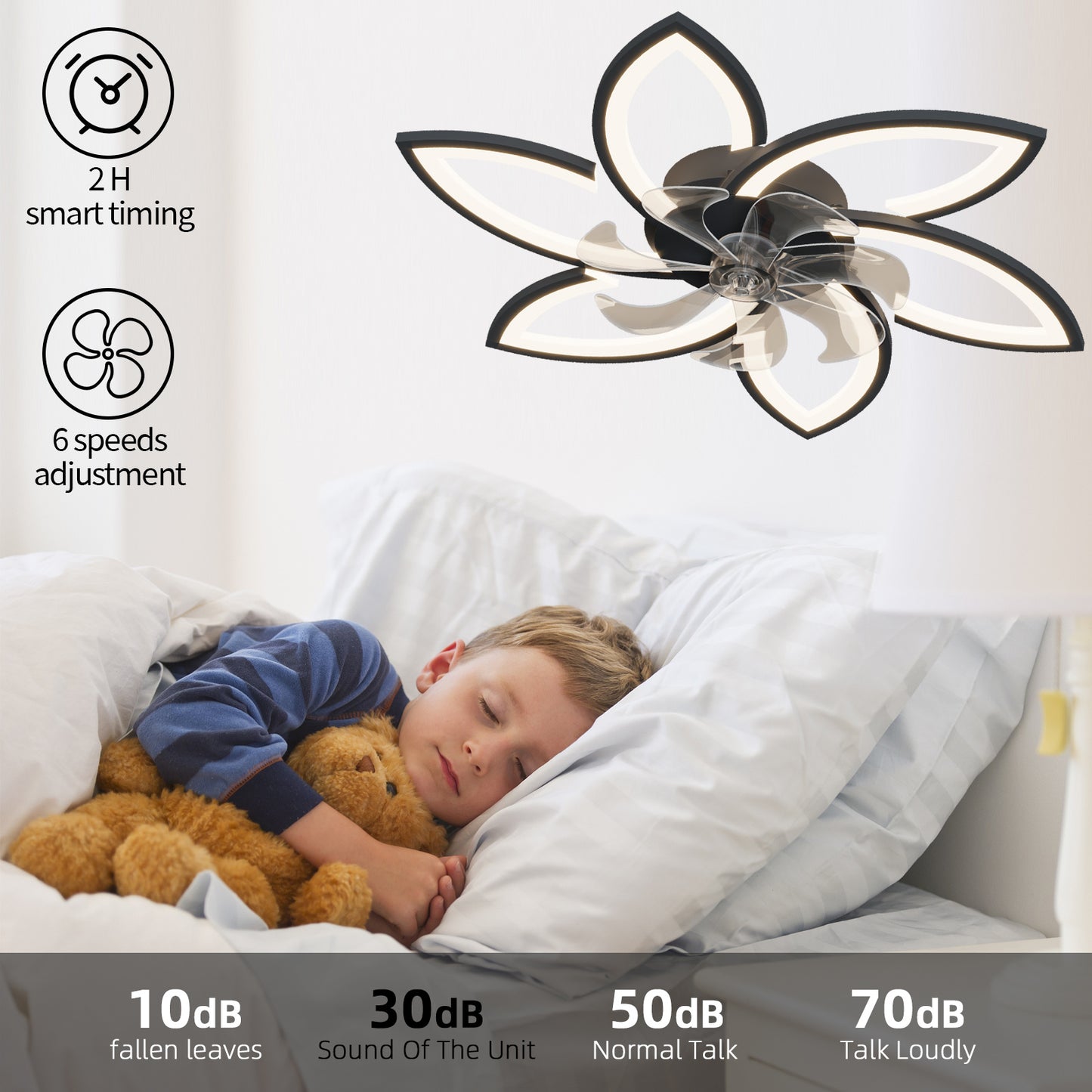 Viva Smart Acrylic Ceiling Fan