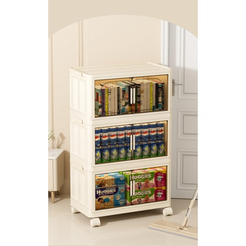 Viva Smart Living Collection: Collapsible Storage Bins Cabinet