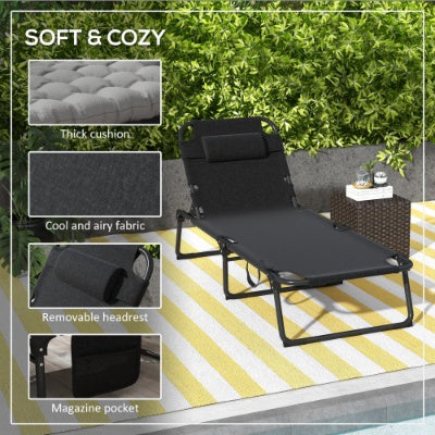 Viva Elite Solaris Outdoor Chaise Lounge – The Future of Patio Luxury