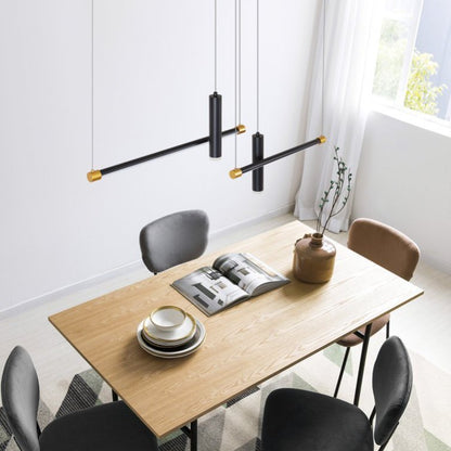 Viva Atelier Javeriah 4-Light Dimmable Kitchen Island Linear LED Pendant