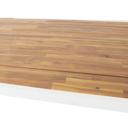 Viva Elite Gaylor Acacia Dining Table – The Future of Urban Dining Sophistication