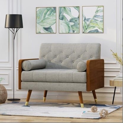 Beige Club Chair | Viva Arc