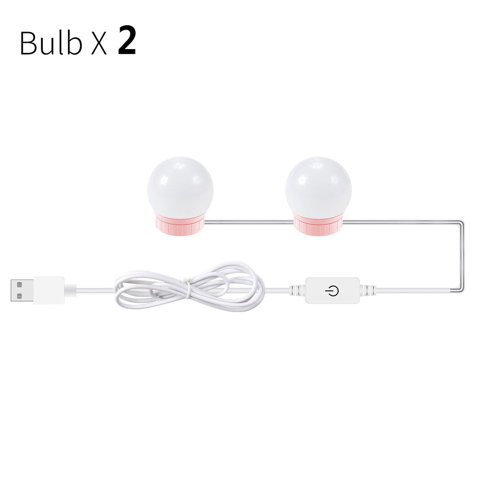 USB Touch Switch LED Mirror Light Bulb - Elevate Your Vanity Experience!