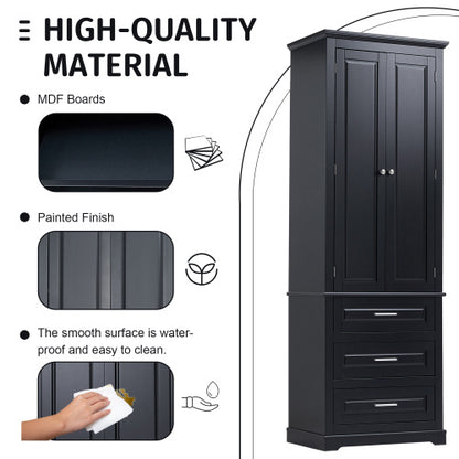 Viva Sentinel Black Locker Cabinet