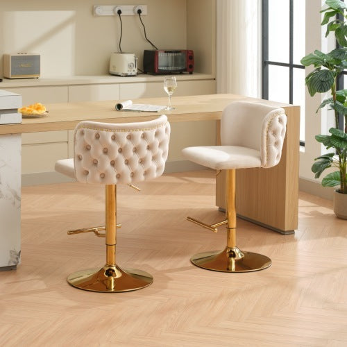 Viva Elite Élan Noir Swivel Bar Stool – The Future of Elevated Seating Architecture