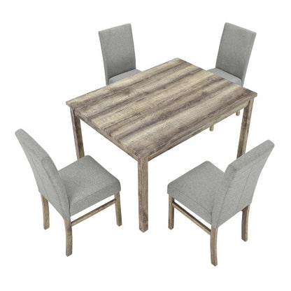 Viva Elite Solid Wood Dining Set with Chairs – The Future of Complete Natural Dining