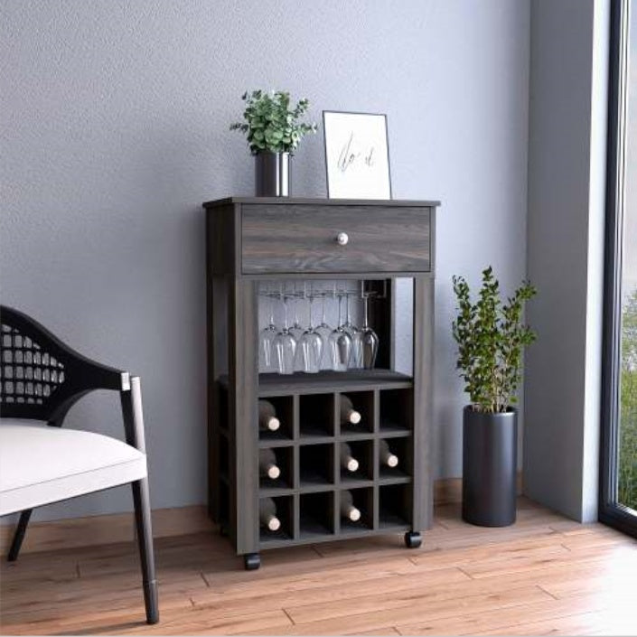 Viva Margh Collection: Carbon Espresso Bar Cart