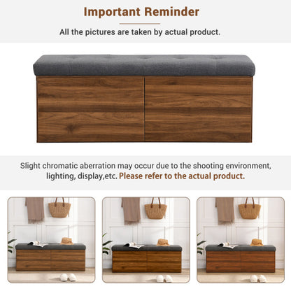 Viva Haven™ 49-Inch Storage Footstool – The Art of Hidden Comfort